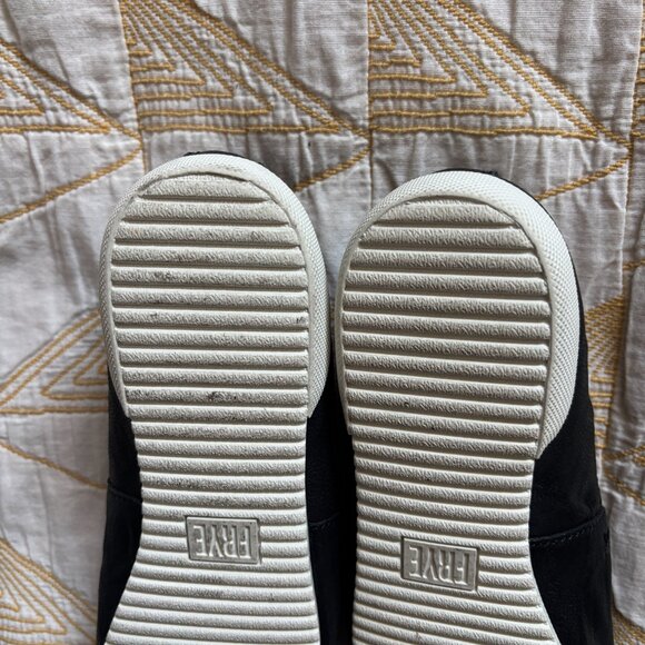 Frye Melanie Slip-On Black Leather Women’s Size 6 - Picture 7 of 11